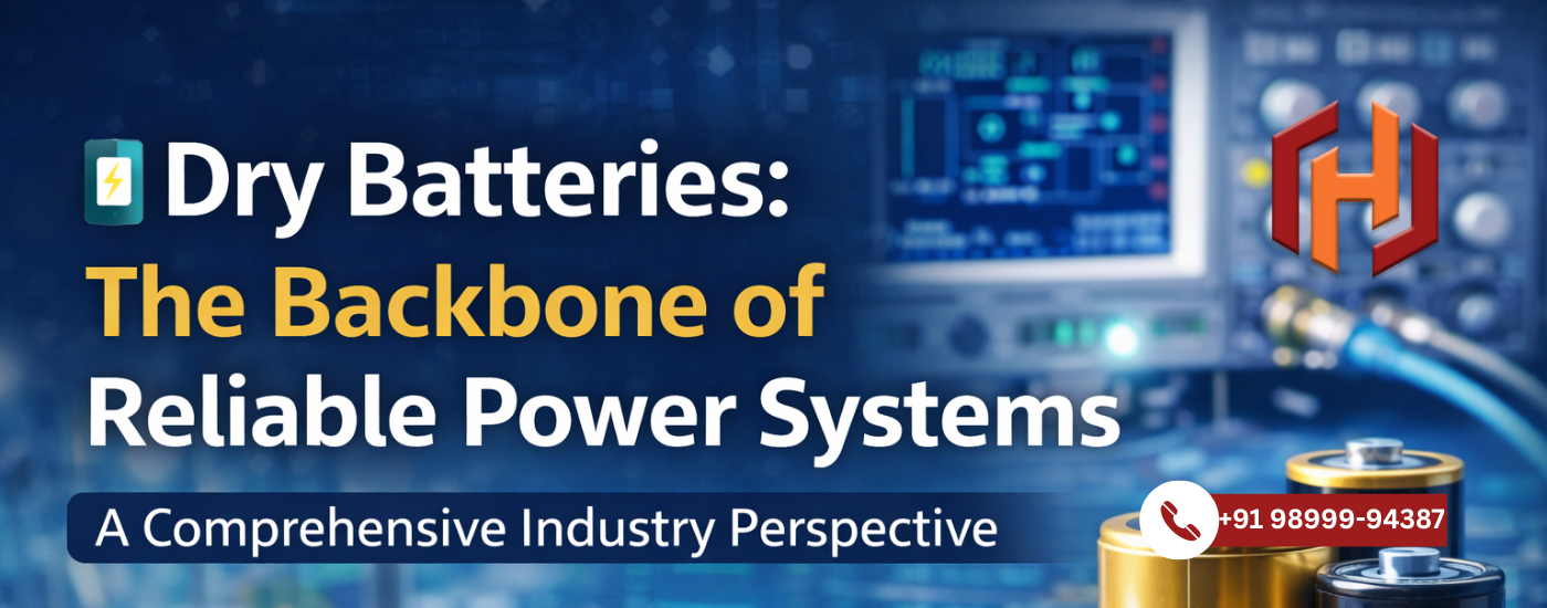 Why Dry Batteries Still Matter : The Backbone of Reliable Power Systems