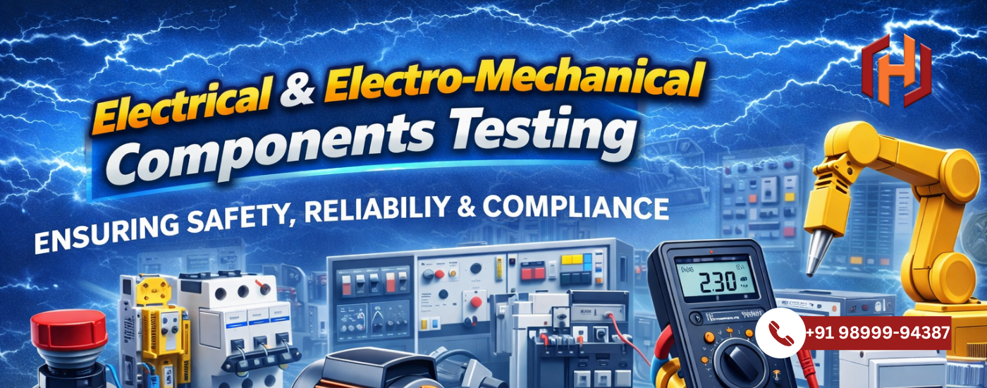 Electrical & Electro-Mechanical Components Testing | NABL Lab – House of Testing