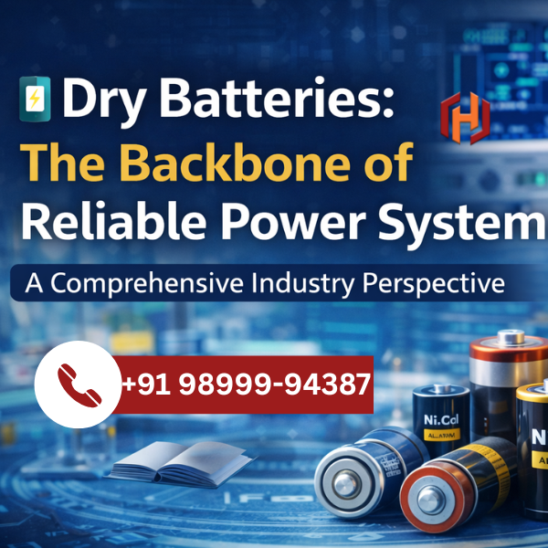 Why Dry Batteries Still Matter : The Backbone of Reliable Power Systems
