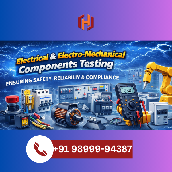 Electrical & Electro-Mechanical Components Testing | NABL Lab – House of Testing